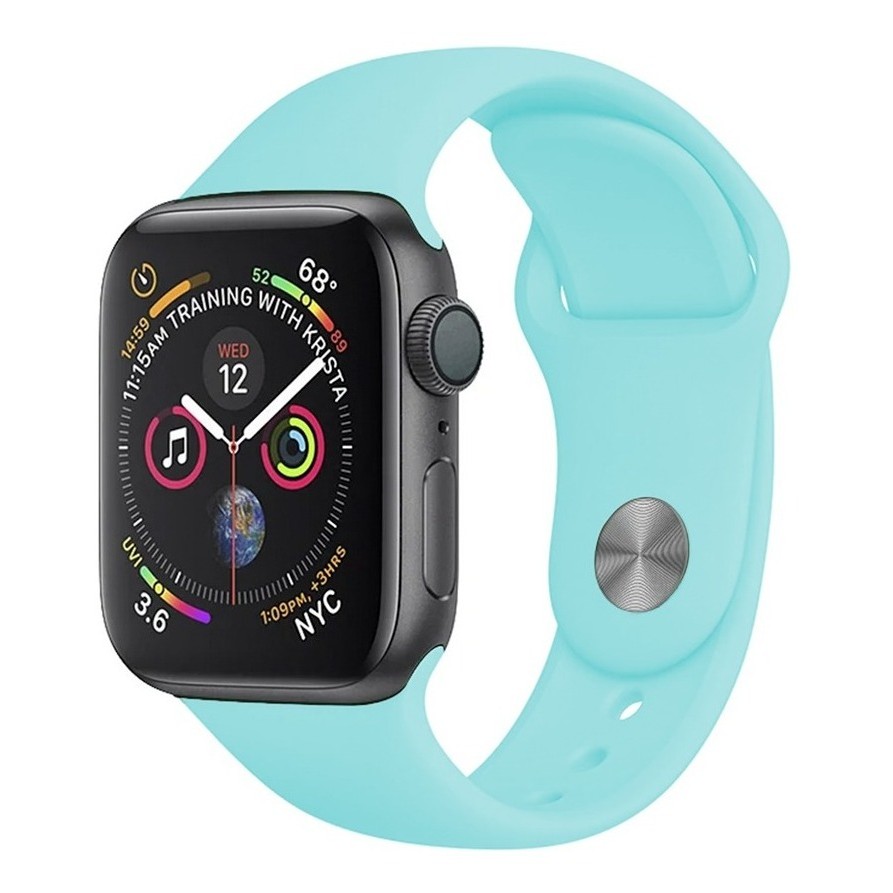 Pulseira Apple Watch 42mm/44mm Ultra Fit Verde Agua Gshield