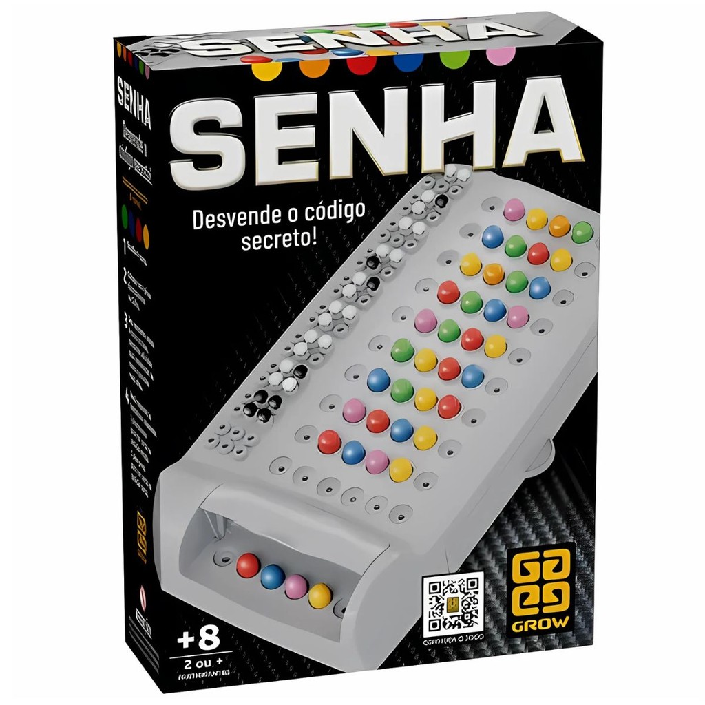 Jogo Senha Desvende O Código Secreto 04746 - Grow em Oferta na Shopee