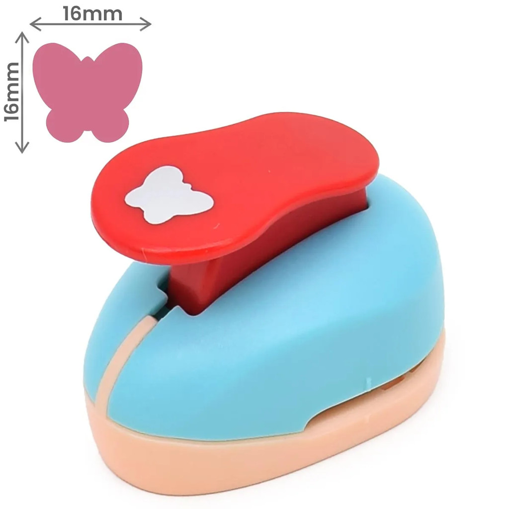 Furador Cortador para Papel e Eva 16mm 1.6cm Borboleta - Lanmax