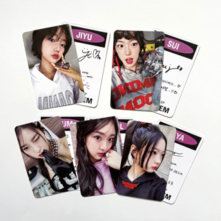5pcs KIIIKIII UNCUT GEM Alumb Lomo Cards Eu Dome Escavando Trabalho No Solo Starship Cartão Promocional KPOP Photocard J em Oferta na Shopee