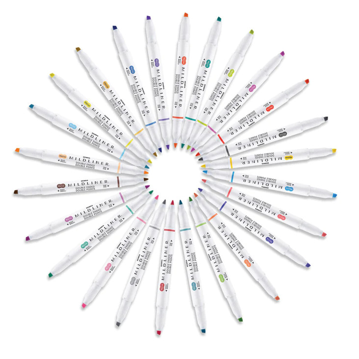 Marca texto mildliner ponta dupla Zebra em Oferta na Shopee