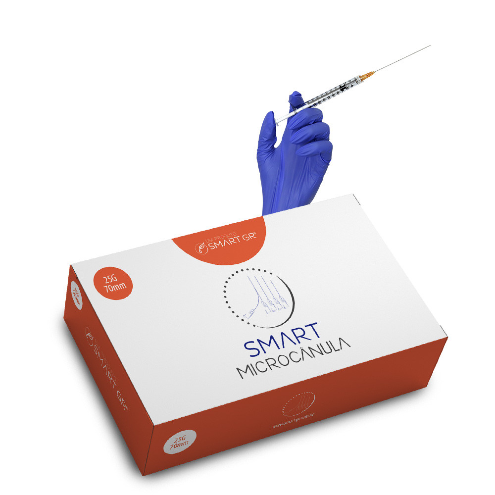 Smart Microcânula 25G x 70mm Caixa Com 10 Unidades - Smart Gr em Oferta na Shopee