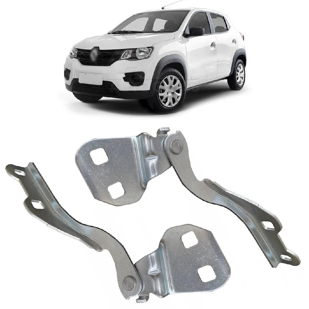 Par Braço Capô Renault Kwid 2018 19 20 21 22 23 24 Dobradiça