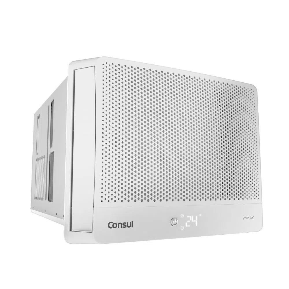 Ar Condicionado De Janela Consul 7.000 BTU/h Frio Eletrônico Inverter Branco CCK07BBXNA - Bivolt em Oferta na Shopee