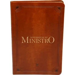 Novo Manual do Ministro | Capa Luxo Marrom