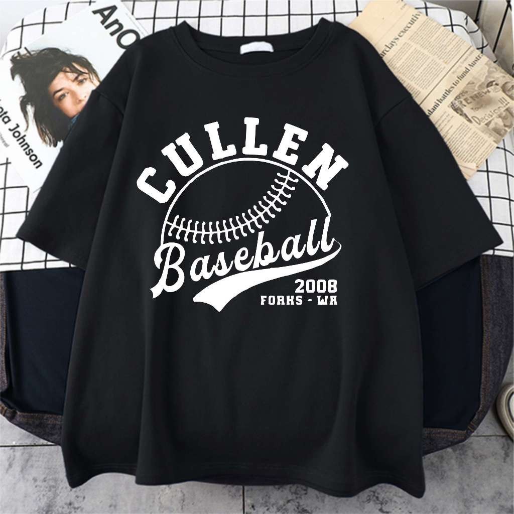 Camisa Cullen Baseball Masculina Canelada Moda Estilo Drip T-shirt