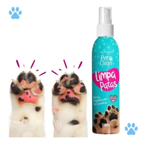 Limpa patas cães e gatos pet clean