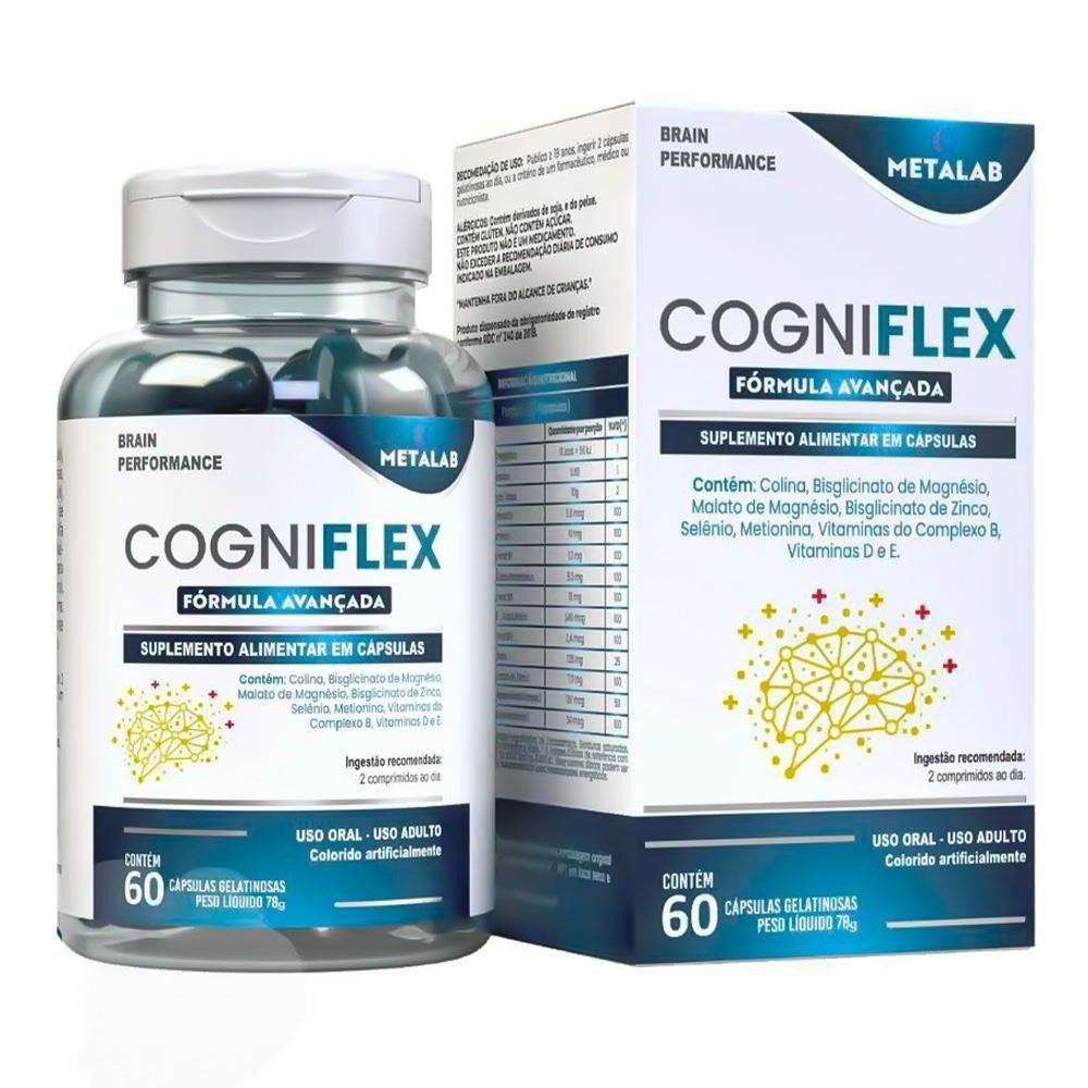 COGNIFLEX COM 60 CÁPSULAS em Oferta na Shopee