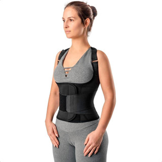Corretor Postural Hidrolight Model Largo OR1457 Preto - Adulto Unissex em Oferta na Shopee