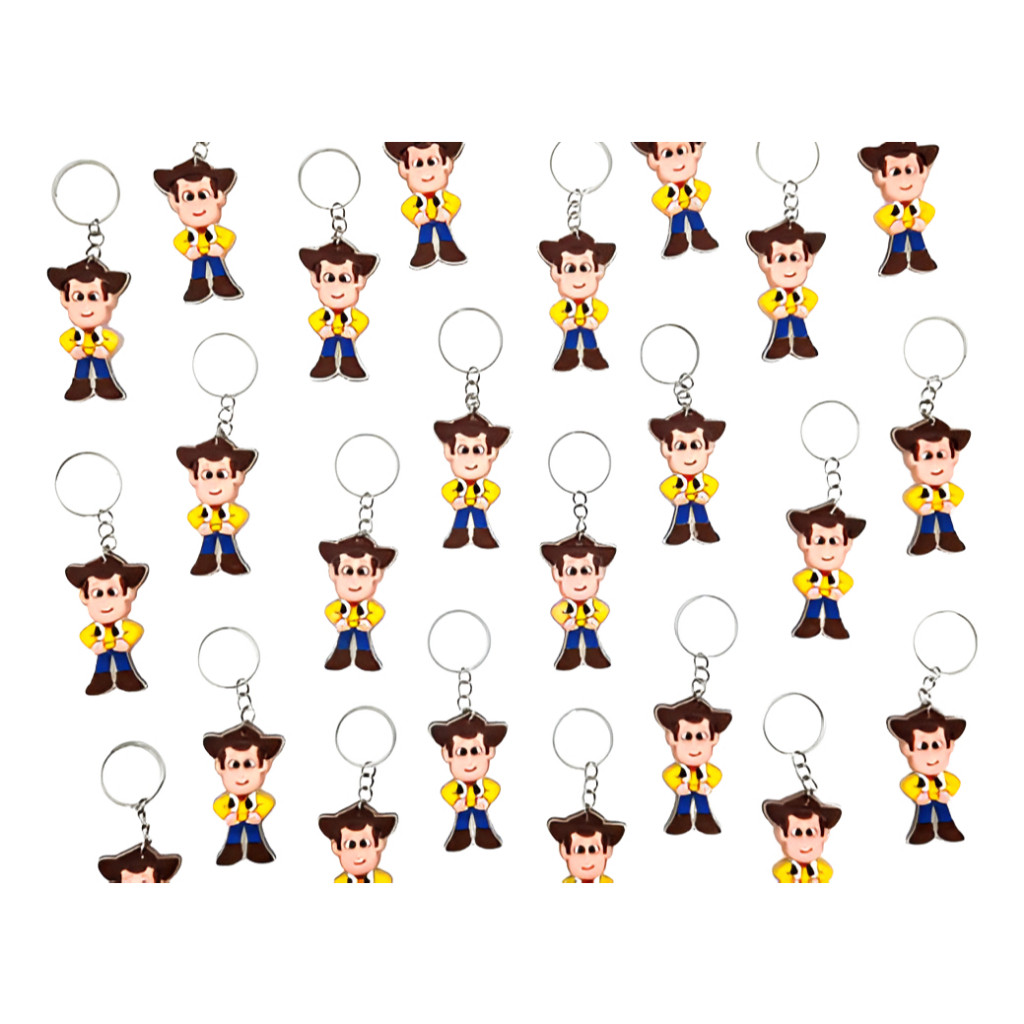 Woody Xerife Do Toy Story 10un Lembrancinha Chaveiro Mimo Novidade