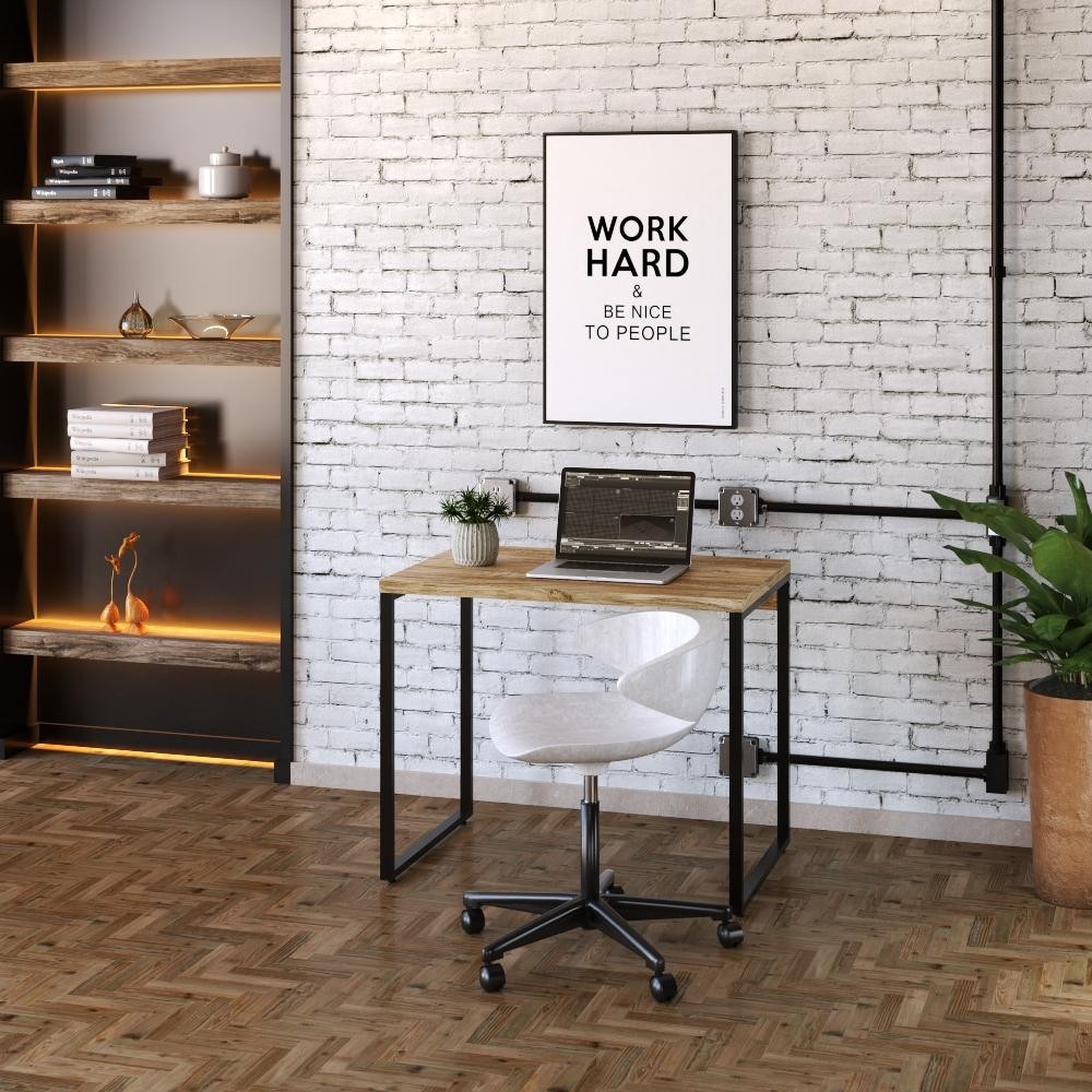 Mesa Kuadra Office 90X60X75cm
