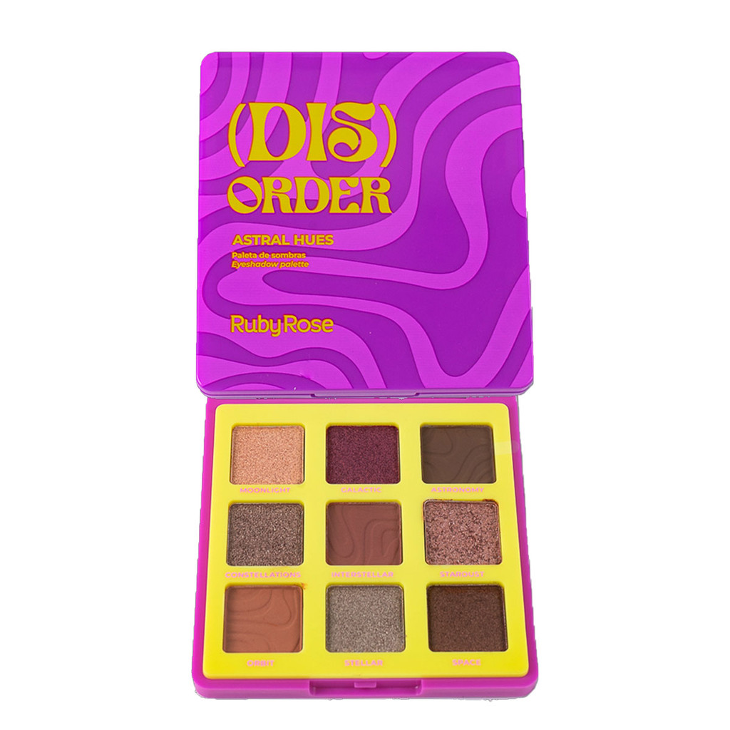 Paleta de Sombras Ruby Rose Astral Hues Hbf2600 em Oferta na Shopee