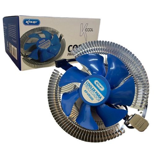 COOLER PC FAN PROCESSADOR LGA 775/1151/1155/1156/1150 AMD S-754/939/AM2/AM2+/AM3/AM4 (KP-VR300)