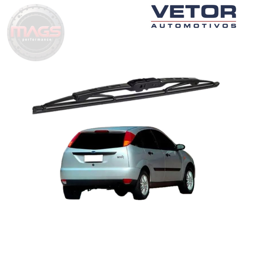 Palheta Traseira Premium Focus Hatch (2000 a 2010) Limpador Traseiro Original Vetor