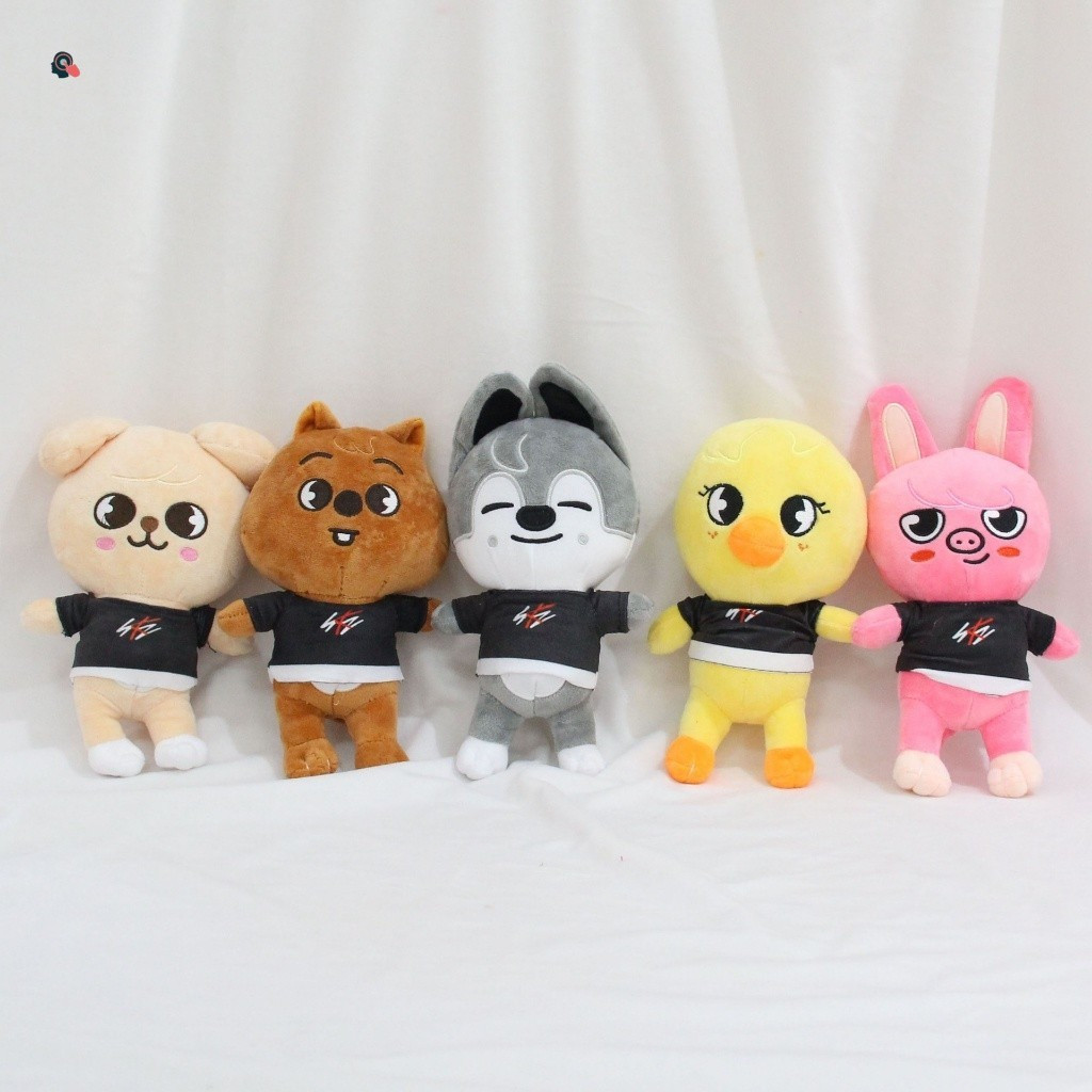 Skzoo Street Crianças 8-Press Plush Dolls Agarrar Bonecas Brinquedos Máquina Presente
