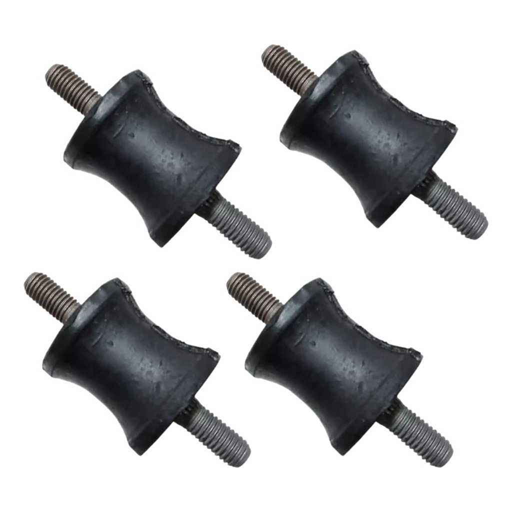 4 Kit Coxim Borracha Escapamento Pampa F1000 Scala Del Rey