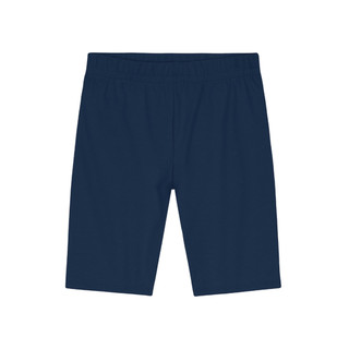 Bermuda Ciclista Básica Infantil Menina Em Cotton Brandili Azul em Oferta na Shopee