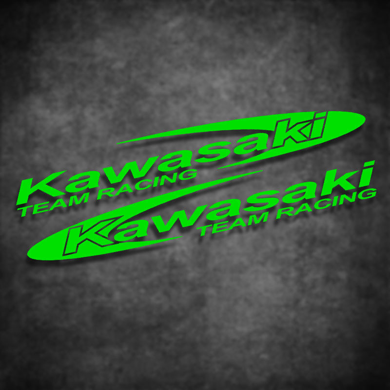 Kawasaki Ninja ZX-10R/6r Frota Logotipo Motocicleta Motor Bicicleta Modificação Adesivos Decalques À Prova Dwaterproof Á