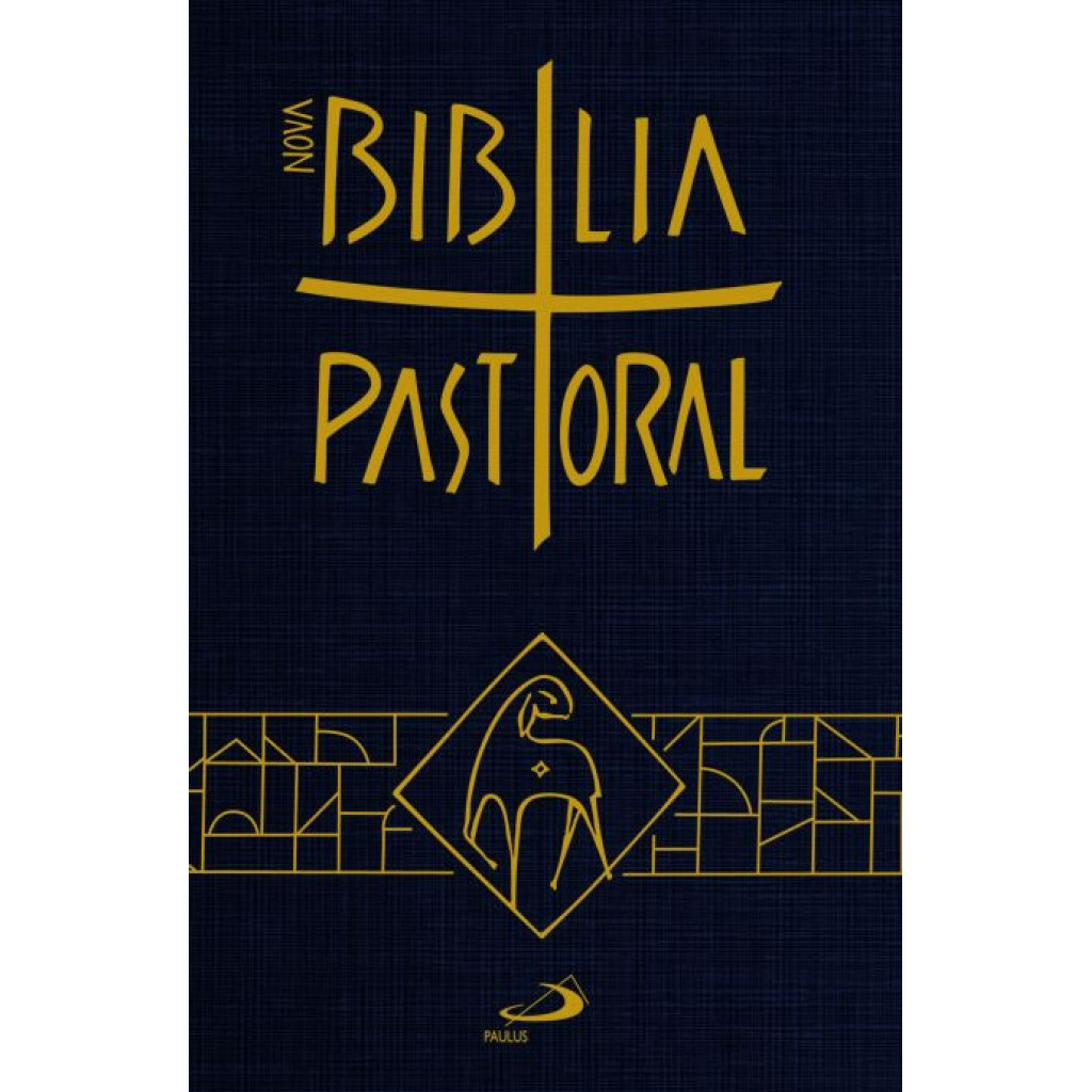 NOVA BIBLIA PASTORAL MEDIA CAPA CRISTAL