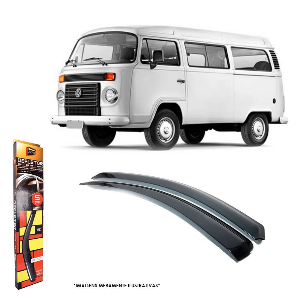 Calha de Chuva Kombi 1978 até 2014 2 portas TG Poli - 22012 em Oferta na Shopee