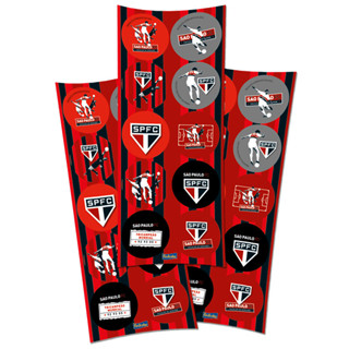 Adesivo São Paulo 30 Unidades Decoração Festa em Oferta na Shopee