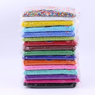 Miçanga De Vidro 6/0 500G/PCT  Aprox. 6200 Pçs  4MM para montagem pulseira e colares em Oferta na Shopee