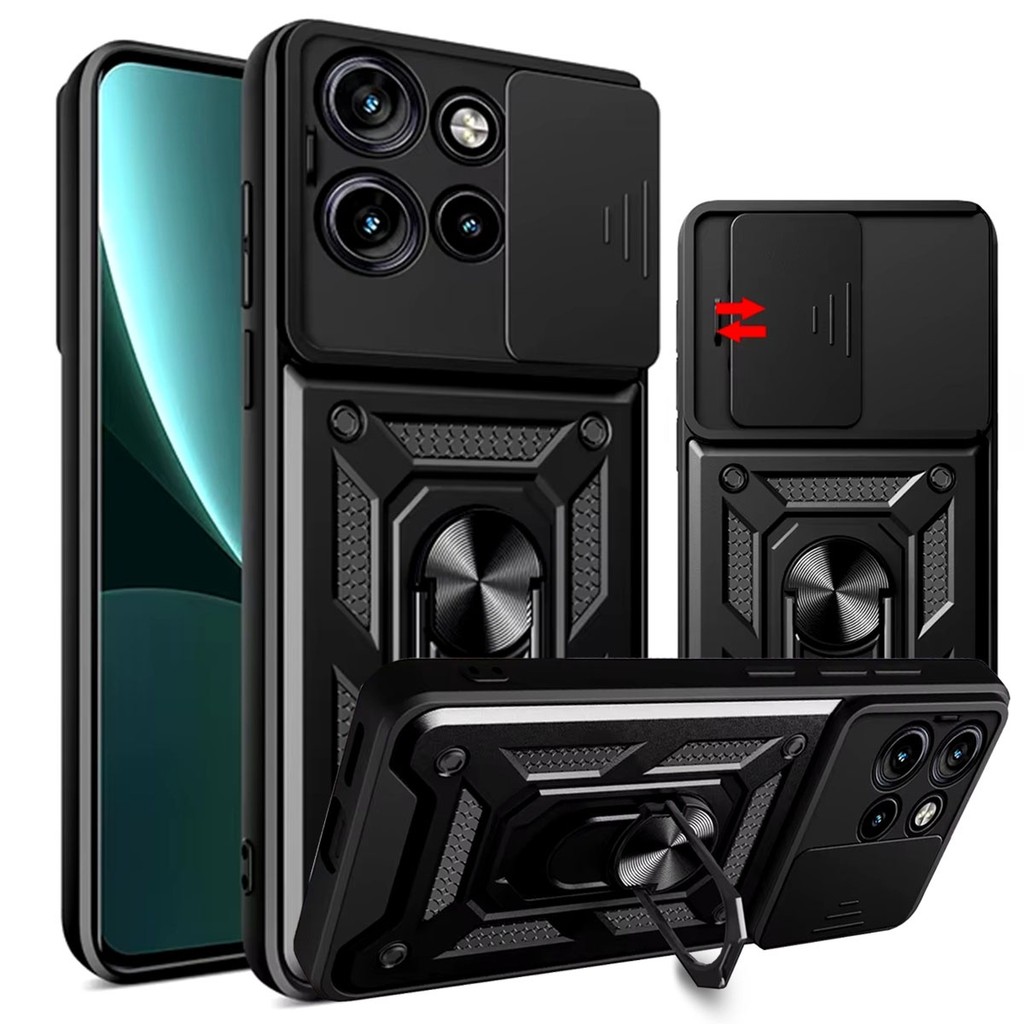 Capa Militar P/ Motorola Moto Edge 50 Neo - Protetora Anti Impacto Queda Armadur