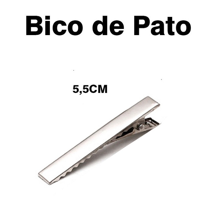 Detalhes do Garra Bico De Pato Presilha Jacare Grampo 10/30 Unidades De  7.5CM / 7.0 CM/ 6.5CM / 5.5CM / 4.5CM / 3.5CM/ 3.0CM