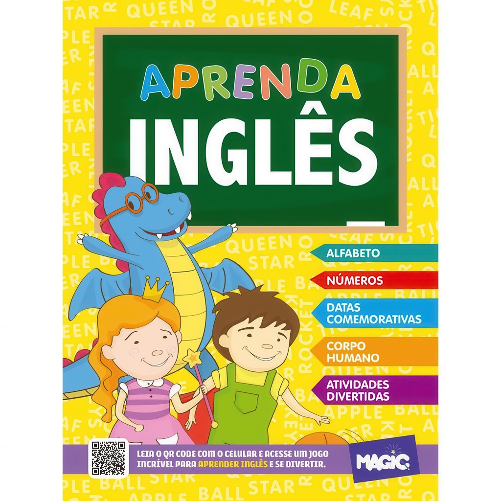 Livro Aprenda Inglês Fundamental I - Tânia Araújo Moreira | Magic Kids