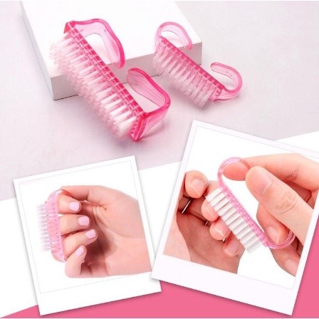 Kit 5 Mini Escova De Unhas rosa ou azul em Oferta na Shopee