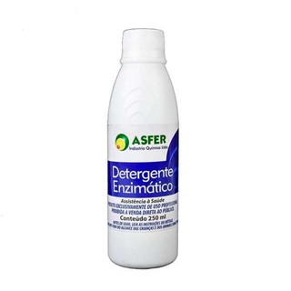 Detergente Enzimático 3 e 5 Enzimas - 250ml ou 1 Litro - Asfer em Oferta na Shopee