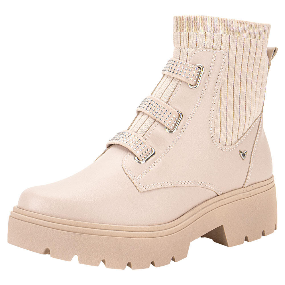 Bota Feminina Coturno Mississipi Mi611 em Oferta na Shopee