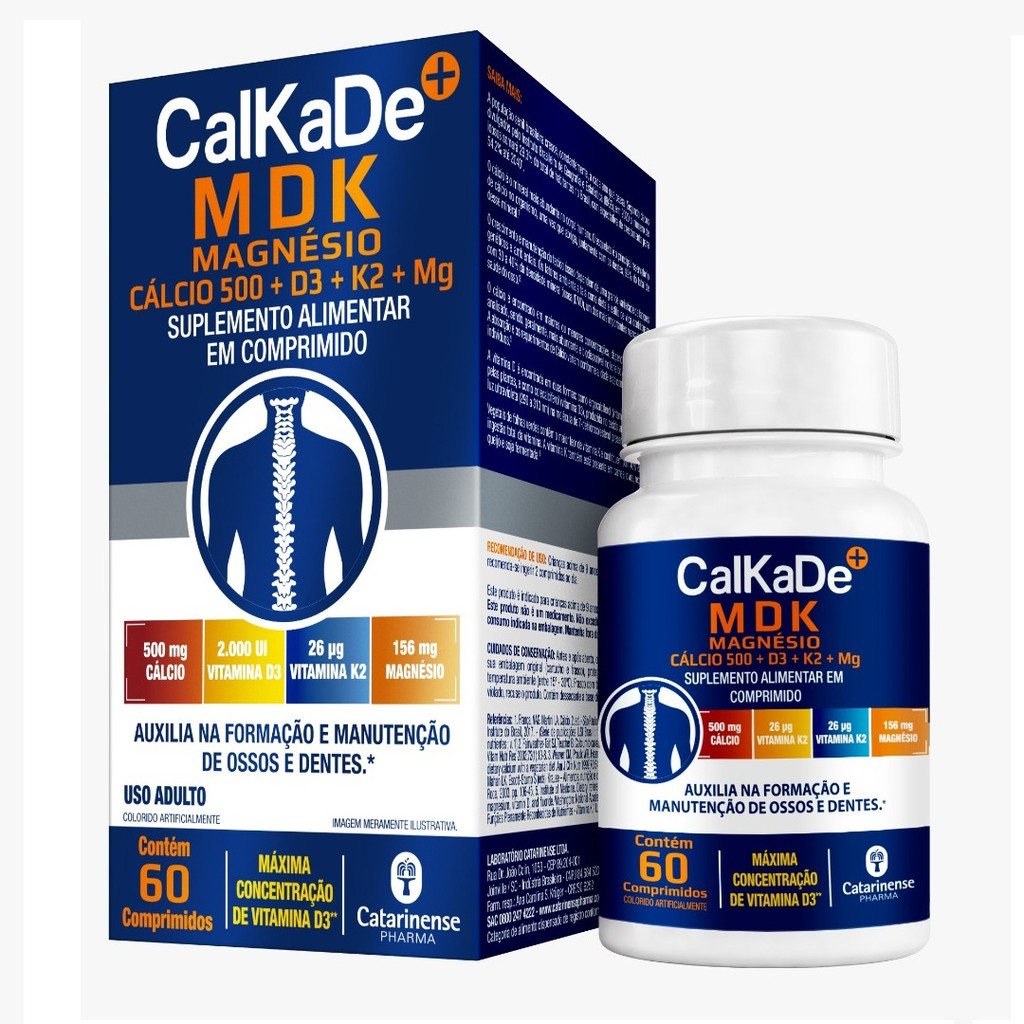 Calkade MDK 60 Cápsulas- Catarinense