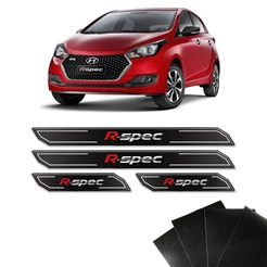 Soleira Diamante Compatível Hb20 R-spec 2016/2019 + Protetor