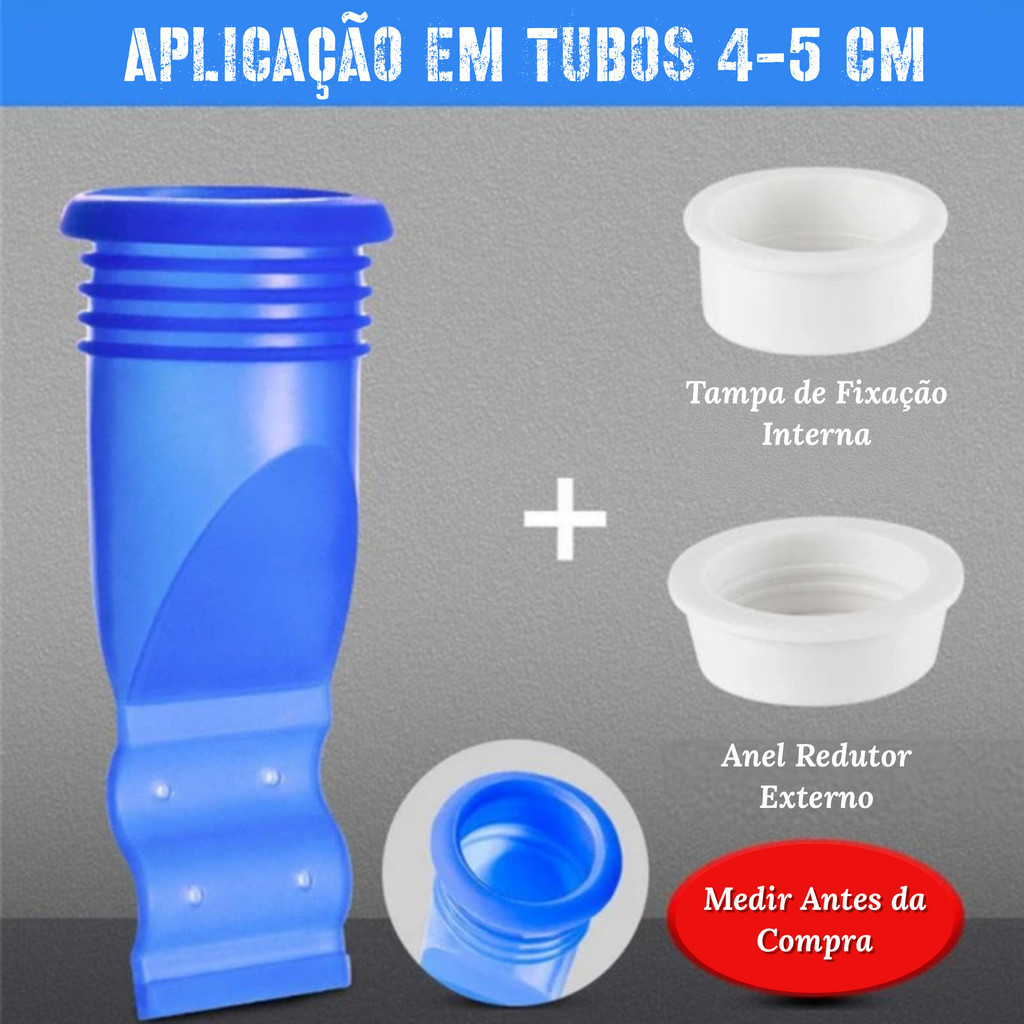 Kit 2 Peças Protetor De Ralo Silicone Anti Odor E Insetos Oculto C/Dreno em Oferta na Shopee