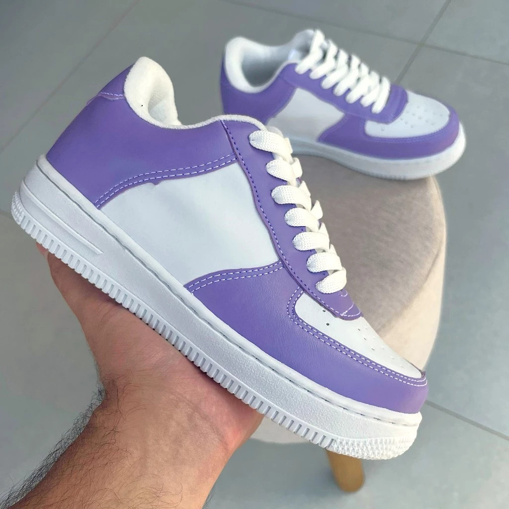 Tênis Casual Feminino Colorido Skatista Estiloso Macio Confortável Barato Envio Imediato em Oferta na Shopee