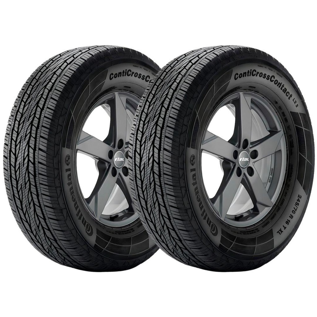 kit 2 Pneus Aro 17 225/65R17 Continental Conticrosscontact LX2 102H