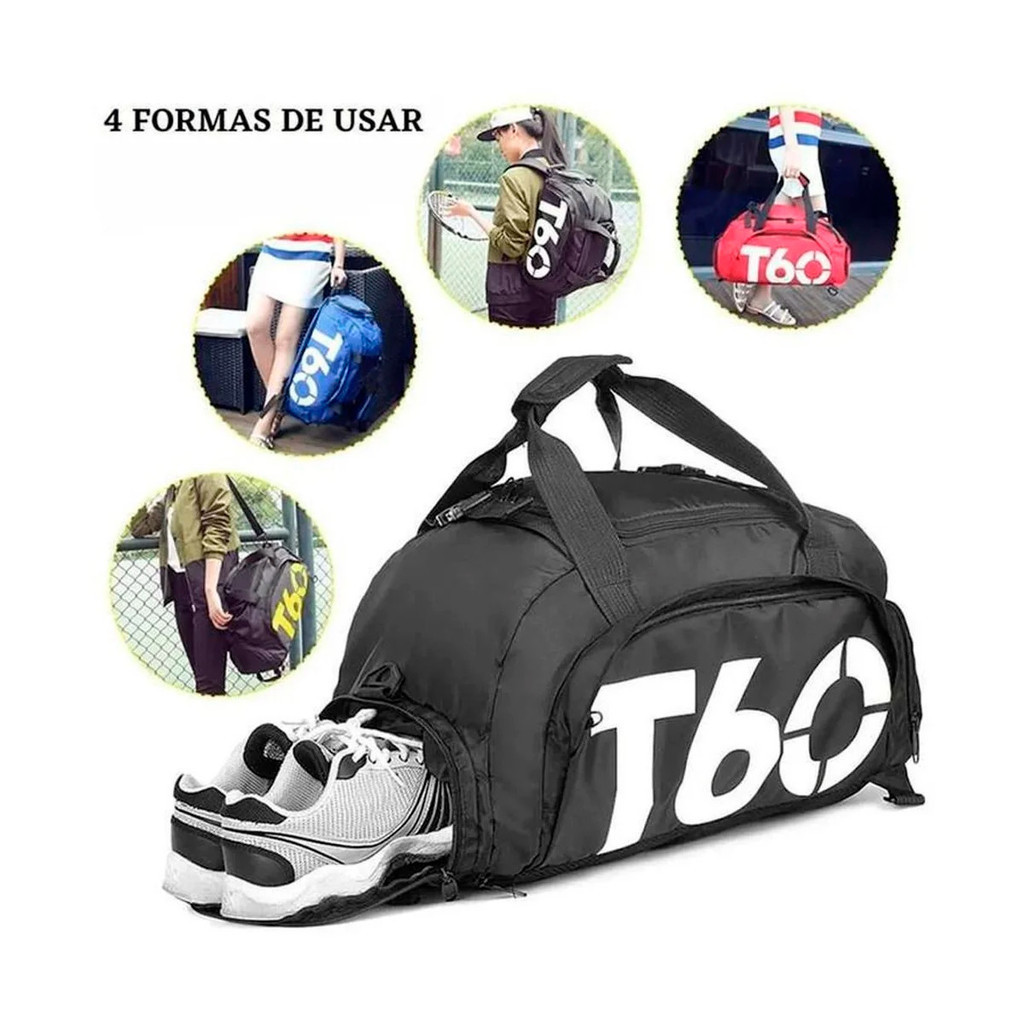 Bolsa Mochila Academia Bagagem Viagem Modelo Sport Espaçoso para Diversos Usos em Oferta na Shopee
