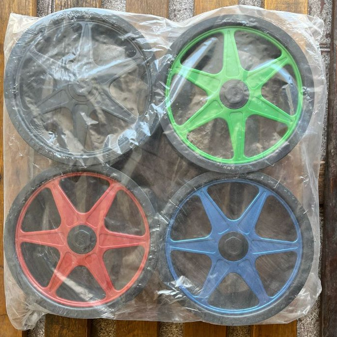 CARRETILHA DE PLÁSTICO GRANDE PARA LINHA DE PIPA CDM PACOTE
