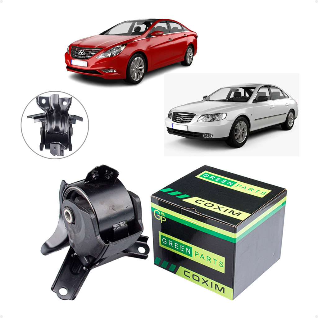 Coxim do Motor Lado Esquerdo Hyundai Sonata 3.3 24V 2004 A 2008 / Hyundai Azera 3.3 24V 2006 A 2011