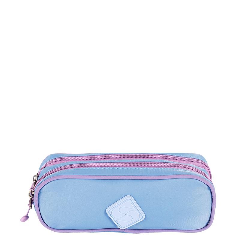 Estojo 2 Compartimentos Sestini Lover Roxo - Lilás em Oferta na Shopee