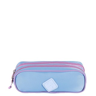 Estojo 2 Compartimentos Sestini Lover Roxo - Lilás em Oferta na Shopee