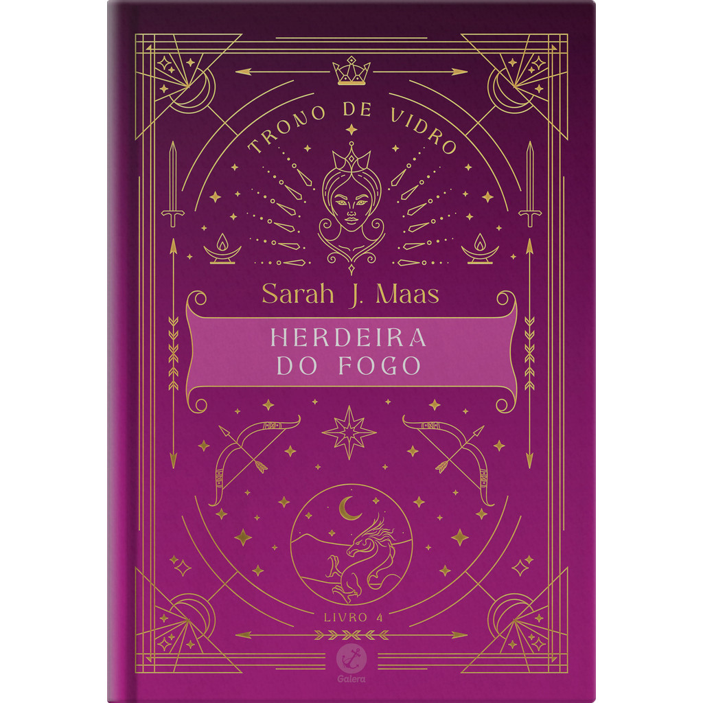 Trono de vidro: Herdeira do Fogo (Vol. 4 - Edição especial)  Lt WP