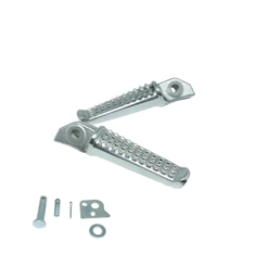 Par Pedaleira Pé De Apoio Traseiro Modelo Original CG Titan 160 2025