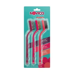 Kit de Escovas para Limpeza Pesada Aço e Nylon Noviça Bettanin