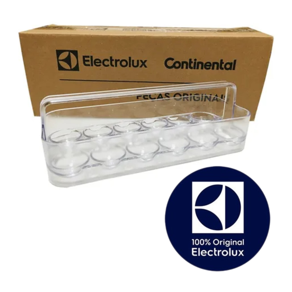 PORTA OVOS MARISA PARA REFRIGERADOR ELECTROLUX ORIGINAL - RFE38/RW35/DC35A  - (DEMAIS MODELOS NA DESCRIÇÃO) 127V
