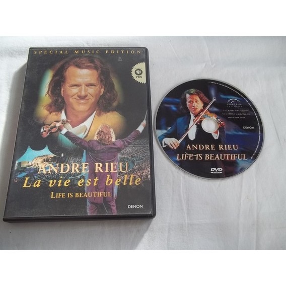 DVD Andre rieu la vie est belle editora