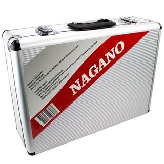Maleta Organizadora de Ferramentas Padrão Alumínio Grande 45x33x14,5 - NMAG45 em Oferta na Shopee