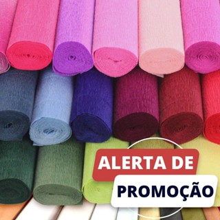 Papel Crepom Italiano Original 90g Cartotecnica Rossi em Oferta na Shopee