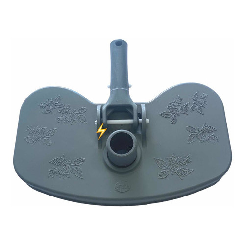 Aspirador Manual Para Piscinas iGUi E Splash Com Cerdas Super Macia Não Risca A Piscina - Original